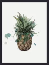 Pineapple 30X40 Svart - Hoei - Bonus M&ouml;bler