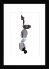 Stacked Rocks 21X30 Svart - Hoei - Bonus M&ouml;bler