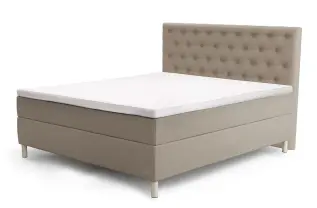 Ambassad&ouml;r+ Limited Edition med Diva 160X200 cm, Beige | Jensen Beds | Bonus M&ouml;bler