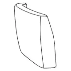 City XD Armst&ouml;d 1, 18 cm | Burh&eacute;ns | Bonus M&ouml;bler