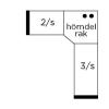 Hörnsoffa 2h3 / 3h2