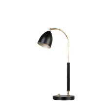 Deluxe LED Dimbar Svart / M&auml;ssing - Belid - Bonus M&ouml;bler