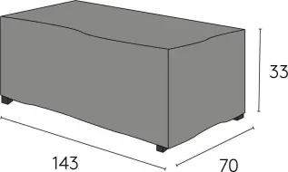 M&ouml;belskydd Skagen&auml;s soffbord - Hillerstorp - Bonus M&ouml;bler