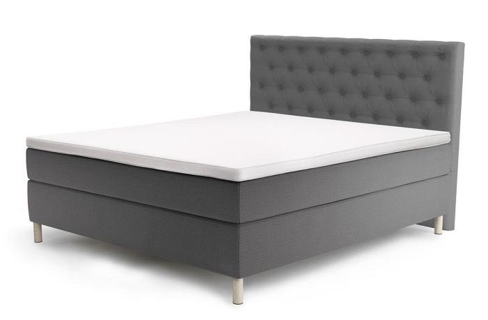 Bild 2, Ambassadör+ Limited Edition 160X200 cm, Grey - Jensen Beds - Bonus Möbler