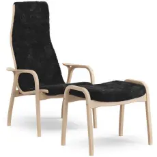 Lamino Lackad Bok F&aring;rskinn Black - Swedese - Bonus M&ouml;bler