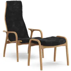 Lamino Oljad Ek F&aring;rskinn Black - Swedese - Bonus M&ouml;bler