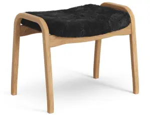 Lamino Oljad Ek F&aring;rskinn Black - Swedese - Bonus M&ouml;bler