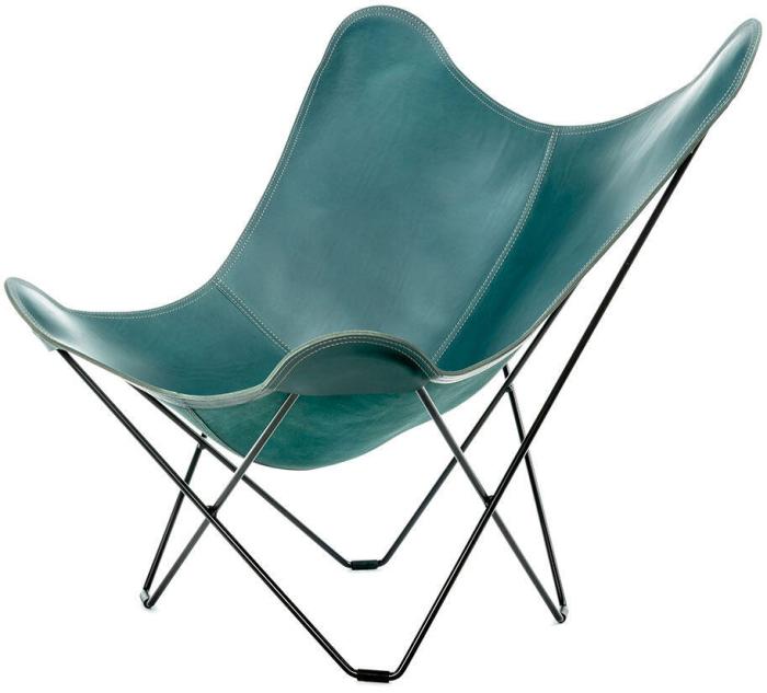 Bild 2, Pampa Mariposa Ocean Blue - Cuero Design - Bonus Möbler