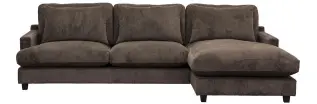 Baltimore XL 2,5-sits + divan - Burh&eacute;ns - Bonus M&ouml;bler