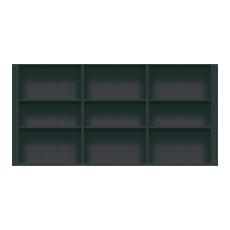 Stockholm 2.0 Bokhylla H&ouml;g 3-sektioner Black | Englesson | Bonus M&ouml;bler