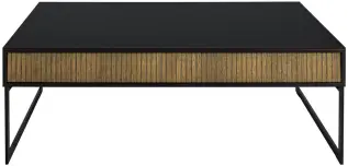 Line 130X70 cm Burned Walnut Black - Englesson - Bonus M&ouml;bler