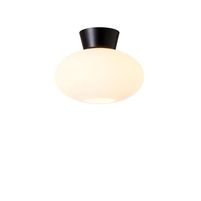 Bild 2, Bullo Höjd 21,2 cm Mattsvart / Opalglas - Belid - Bonus Möbler