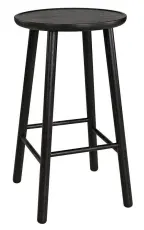 Zigzag 63 cm Svart Ask - Hans K - Bonus M&ouml;bler