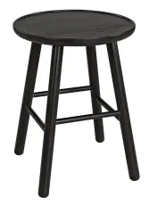 Zigzag 47 cm Svart Ask - Hans K - Bonus M&ouml;bler