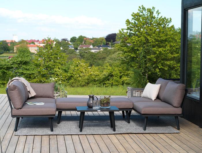 Bild 2, Villac Svart Svart / Bistro Brown - Brafab - Bonus Möbler