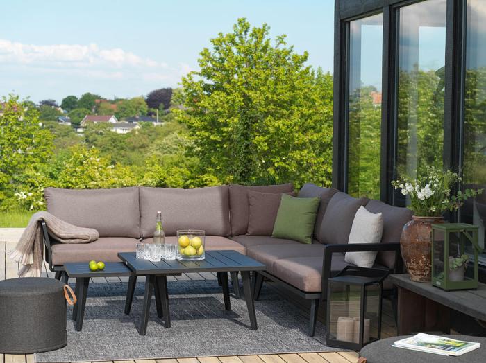 Bild 5, Villac Svart Svart / Bistro Brown - Brafab - Bonus Möbler