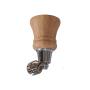 Howard Tr&auml;ben m. Hjul 14 cm Oak / Chrome - Slasken - Bonus M&ouml;bler