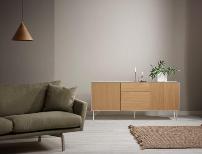 Bild 2, Edge kombination 3 Svart / Vitpigmenterad - Hammel Furniture - Bonus Möbler
