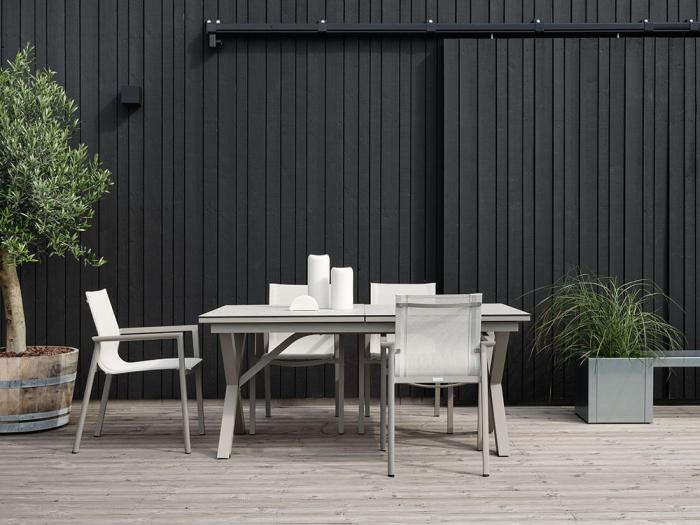Bild 3, Hillmond HPL 166-226X100 cm Khaki / Beige terrazzo - Brafab - Bonus Möbler
