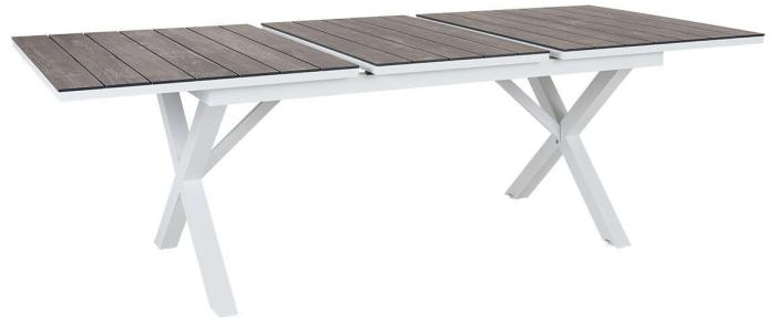 Bild 2, Hillmond HPL 166-226X100 cm Vit / Natur trä - Brafab - Bonus Möbler