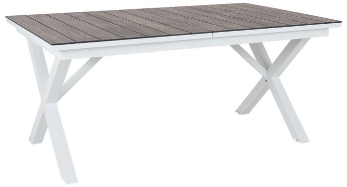 Bild 3, Hillmond HPL 166-226X100 cm Vit / Natur trä - Brafab - Bonus Möbler
