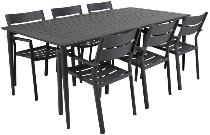 Bild 2, Nimes 200X98 cm Antracit - Brafab - Bonus Möbler