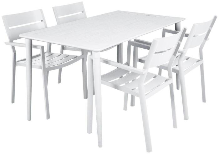 Bild 2, Nimes 140X78 cm Vit - Brafab - Bonus Möbler