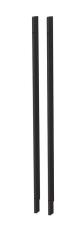 Bridge stolpe Svart, 2-pack - Utg&aring;tt - Bonus M&ouml;bler
