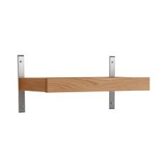 Nadja V&auml;gg 50 cm 1 Plan Oljad Ek - Oscarssons M&ouml;bel - Bonus M&ouml;bler