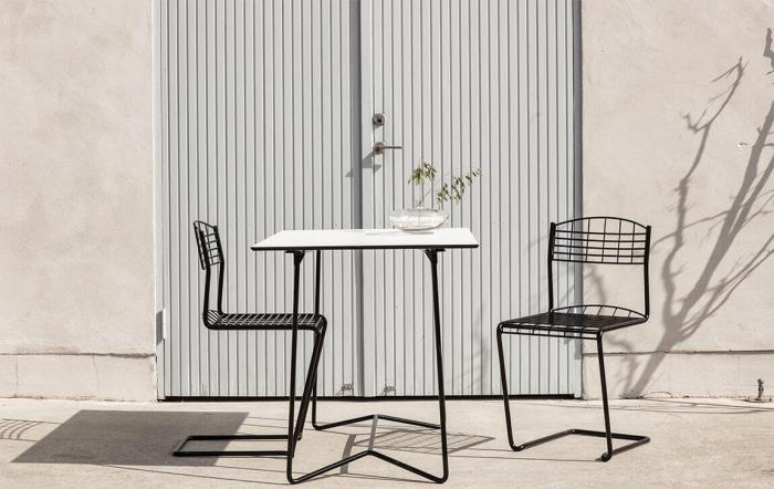 Bild 14, High Tech Stol Svart - Grythyttan Stålmöbler - Bonus Möbler