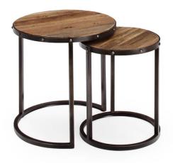 Libra &Oslash;50/38 cm Rustik - Kleppe - Bonus M&ouml;bler