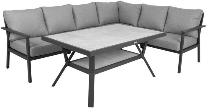 Bild 3, Samvaro Hög 140X90 cm Antracit / Grå - Brafab - Bonus Möbler