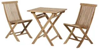 Turin 70X70 cm Teak - Brafab - Bonus M&ouml;bler