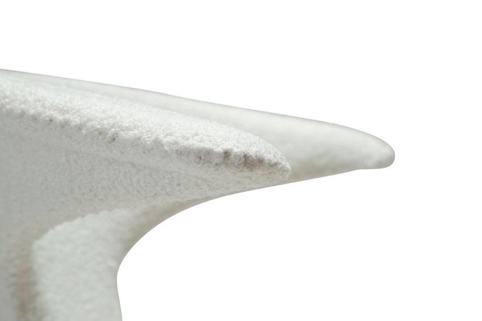 Bild 7, Flair Bouclétyg rPES / Runda Svart Snow - Dan-Form - Bonus Möbler