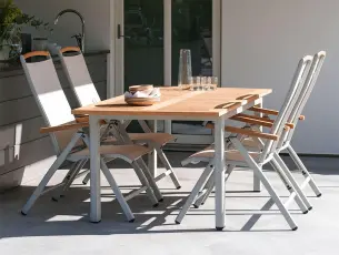 Lyon 152-210X92 cm och Andy Light Grey - Brafab - Bonus M&ouml;bler