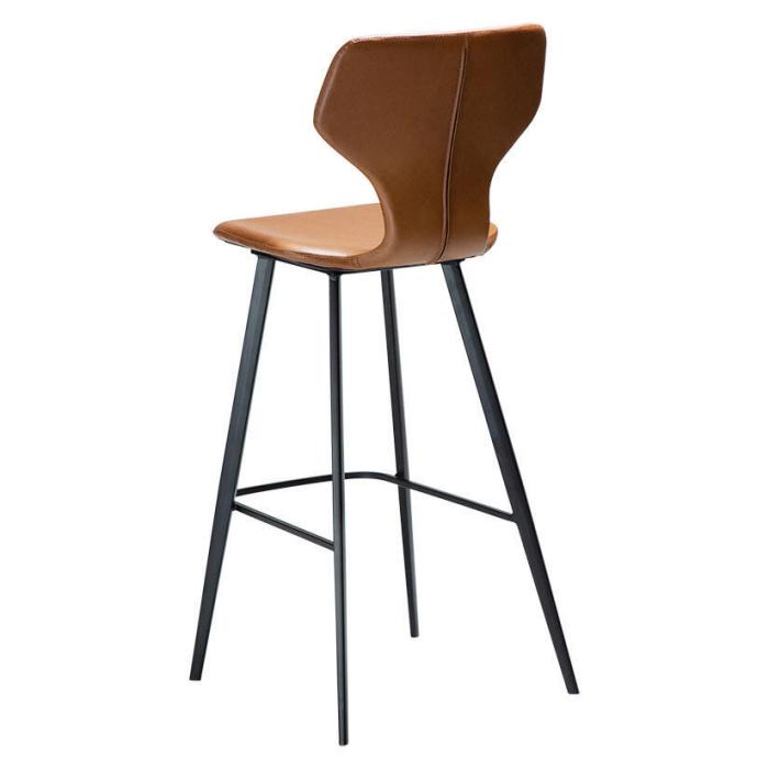 Bild 5, S.I.T Hög Konstläder Vintage, svarta ben Light Brown - Dan-Form - Bonus Möbler