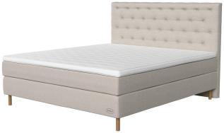 Ambassad&ouml;r+ Limited Edition med Diva 160X200 cm, Natural - Jensen Beds - Bonus M&ouml;bler