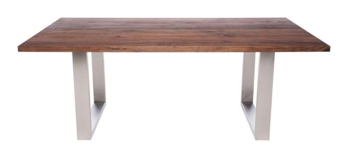 Bild 3, Fargo Valnöt U-Ben Bred Rostfritt Stål (A1) - LIB - Bonus Möbler