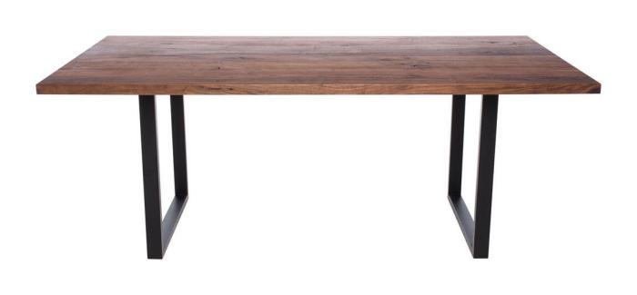 Bild 3, Fargo Valnöt U-Ben Smal Antracit (B2) - LIB - Bonus Möbler