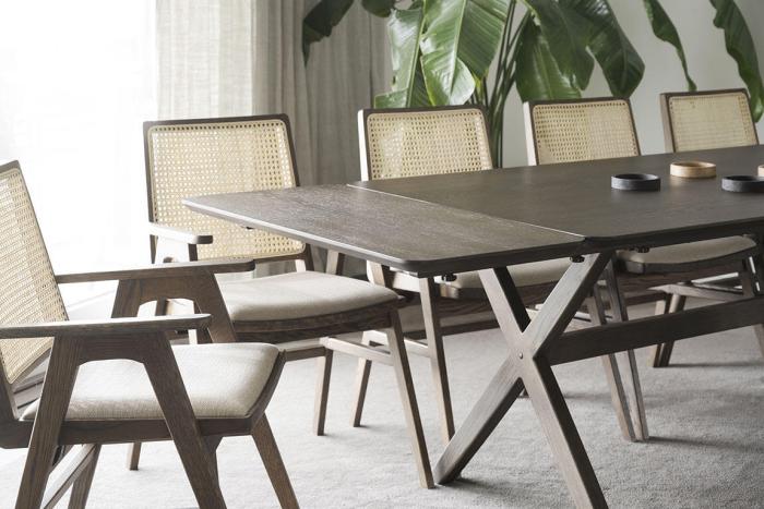 Bild 8, Calverton 230X95 cm Brun ek - Rowico Home - Bonus Möbler