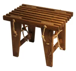 EcoFurn&reg; EcoBench 60 cm Ask Oljad brun - Hillerstorp - Bonus M&ouml;bler