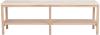Beige travertin / Vitpigmenterad ek