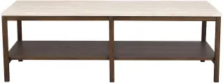 Orwel 140X60 cm Beige travertin / Brun ek - Rowico Home - Bonus M&ouml;bler