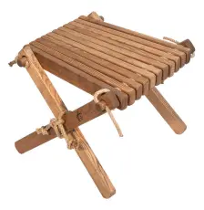 EcoFurn&reg; Lilli Pall Ask Oljad brun - Hillerstorp - Bonus M&ouml;bler