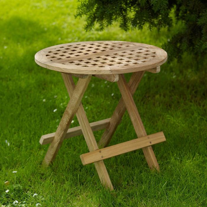 Bild 2, Kreta Ø50 cm Teak - Brafab - Bonus Möbler