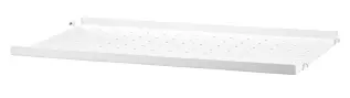 String Metallhyllplan L&aring;g Kant 58X30 cm Vit - String - Bonus M&ouml;bler