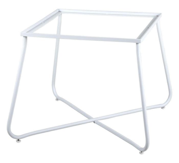Bild 2, Taverny Ø85 cm Vit / Aluminium vit - Brafab - Bonus Möbler