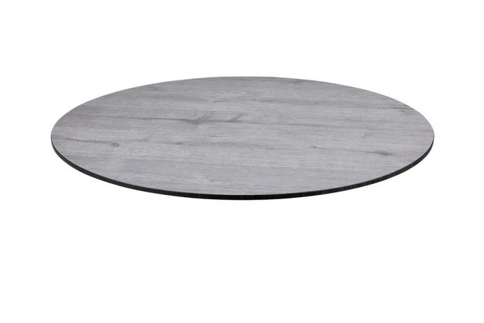Bild 3, Taverny Ø65 cm Vit / Laminat grå trä - Brafab - Bonus Möbler