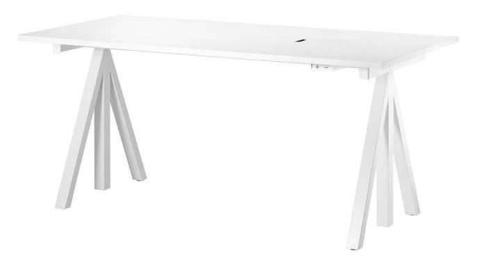 Bild 2, String Works Mötes- och Konferensbordsskiva 180X90 Vit Laminat - String - Bonus Möbler