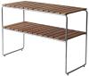 Obehandlad Teak / Varmförzinkat Stativ